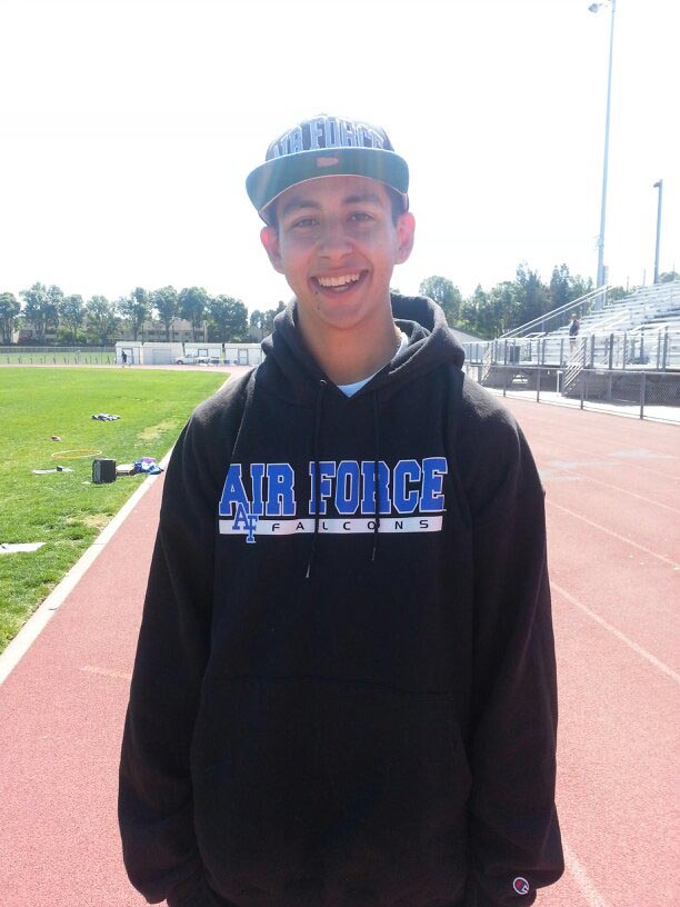 Senior Antonio Nazario fulfills his dream of joining the Air Force Academy