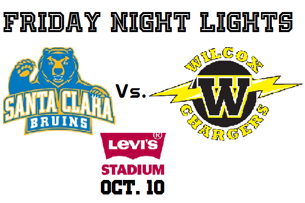 Santa Clara Bruins to play Wilcox Chargers at Levis Stadium