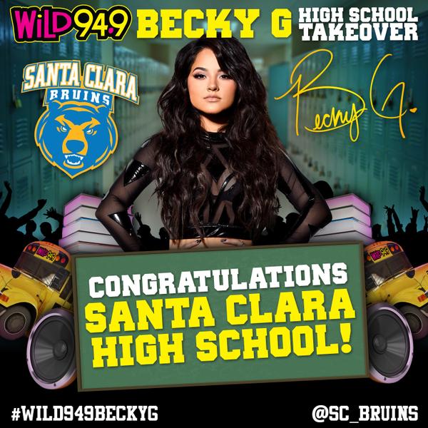 SC wins private concert from Becky G