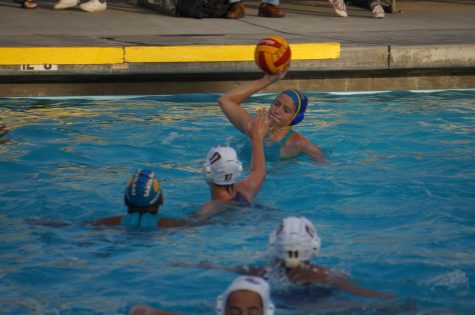 Girls varsity water polo loses to Monta Vista after a tight game