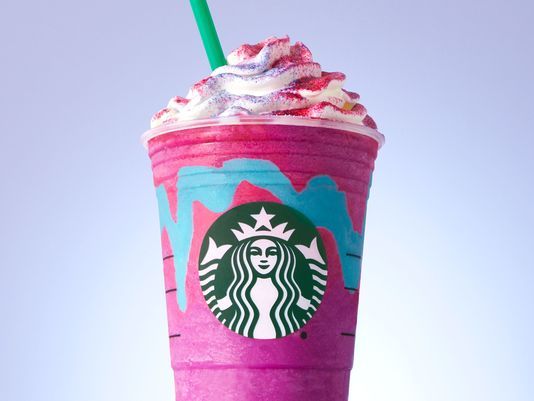 Reporter tries out a Unicorn Frappuccino as its sale ends