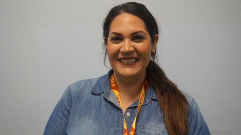 New SCHS English teacher Courtney Hayes endured a winding road to her dream of teaching