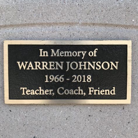Johnsons memorial can be found next to SCHS Health classroom. 
