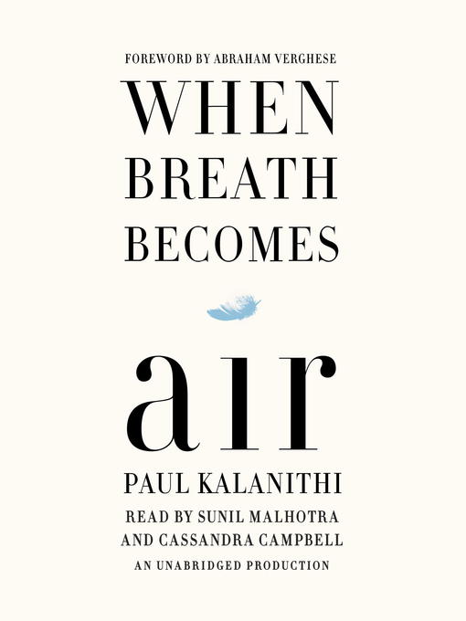 Late American neurosurgeon Paul Kalanithi's memoir, 