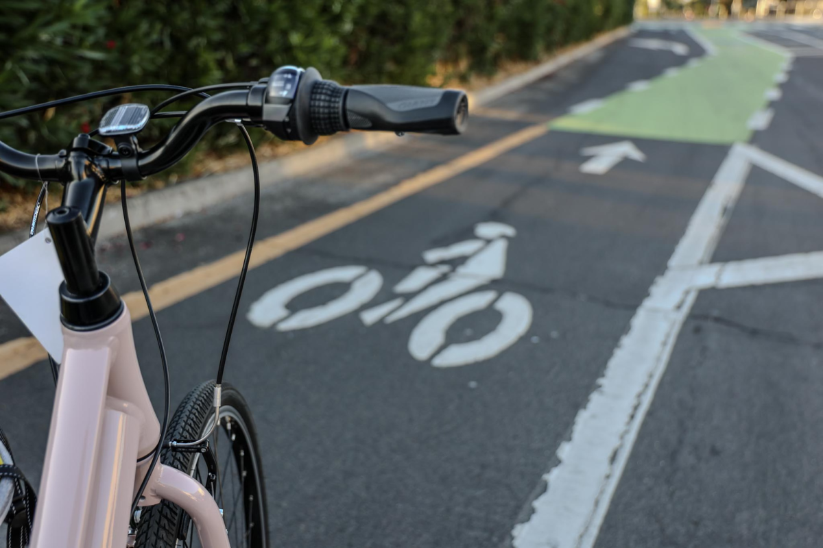 Bike lanes are planned to be implemented on Benton for safety.