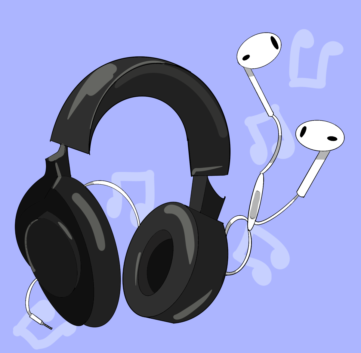 The various listening devices used by students allow them to have different listening experiences. 