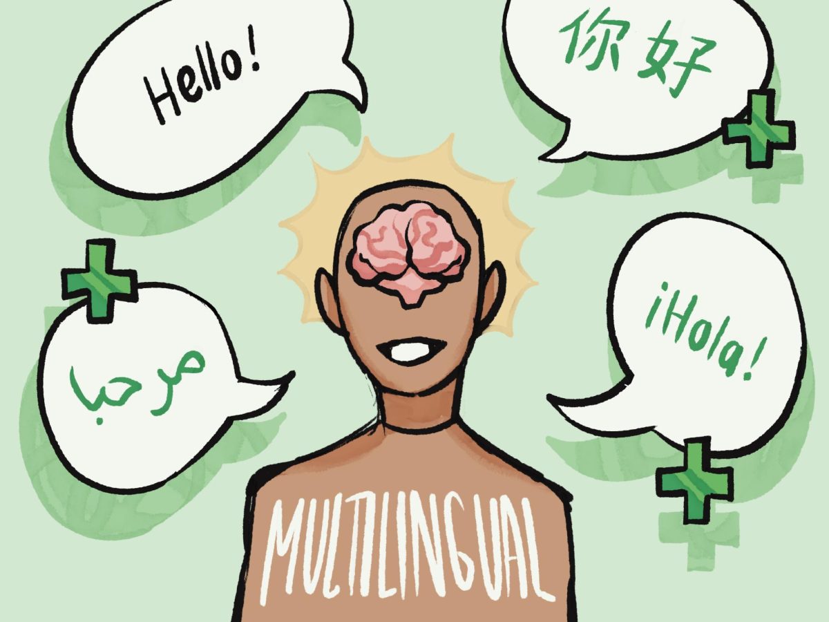 Speaking multiple languages can sharpen ones brain and provide many new opportunities.