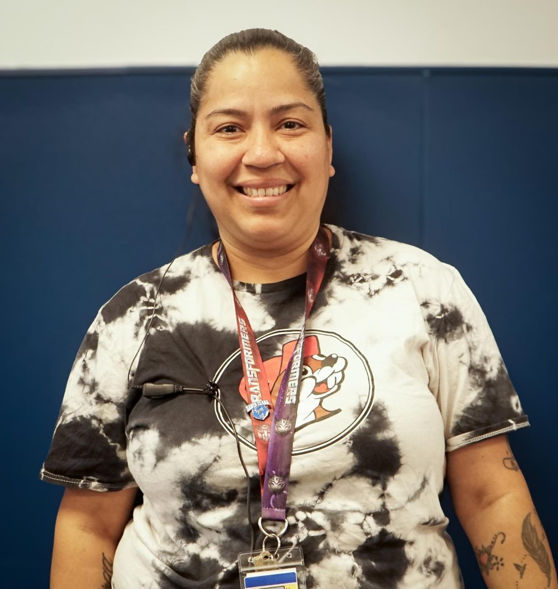 Campus supervisor Connie Mayorga is passionate about helping students through her new position at SCHS.