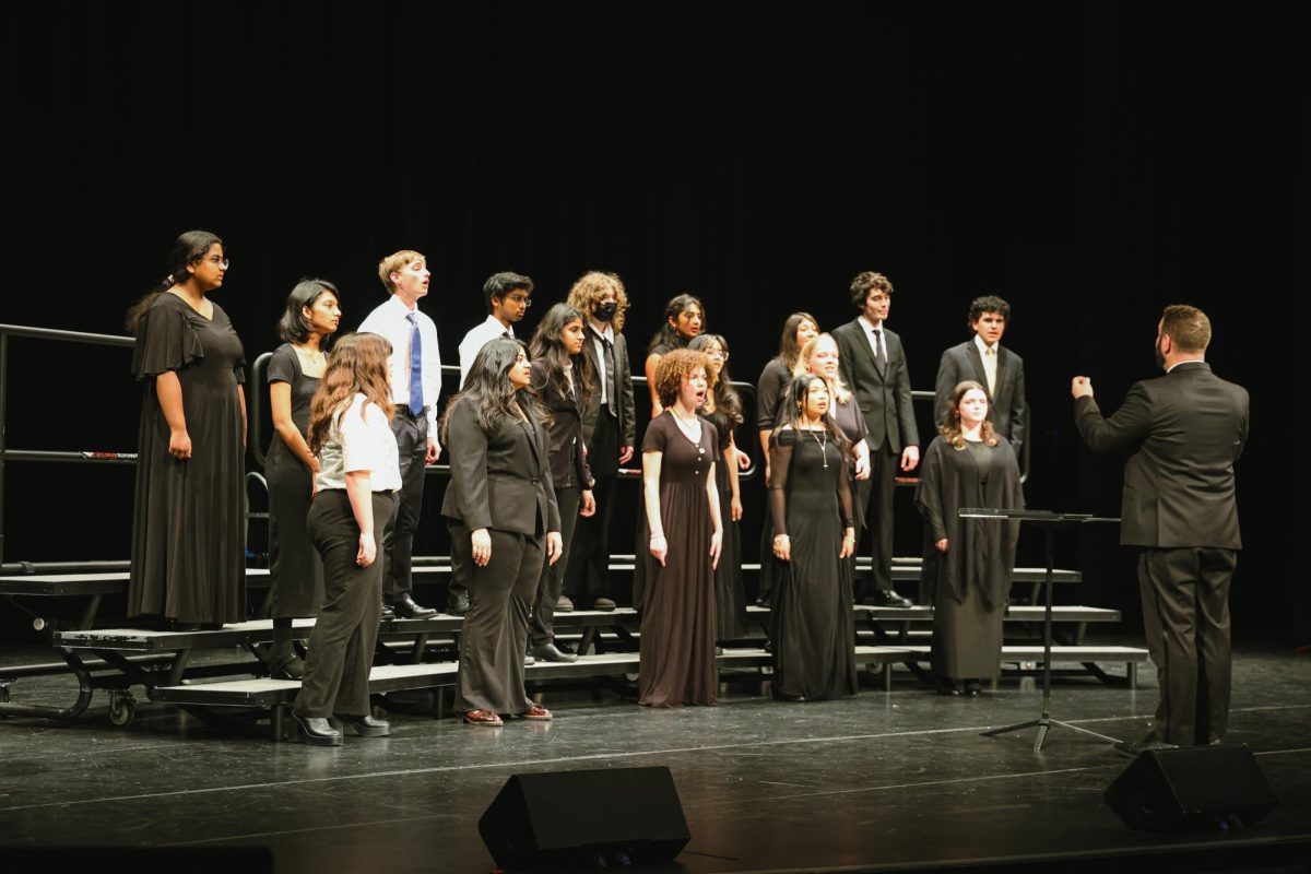 Students showcase music from various cultures and languages in this year's spring concert. 