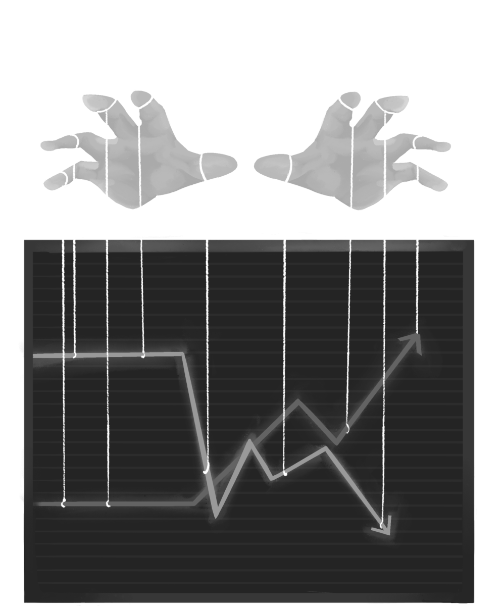 The stock market is manipulated to advantage Trump supporters.