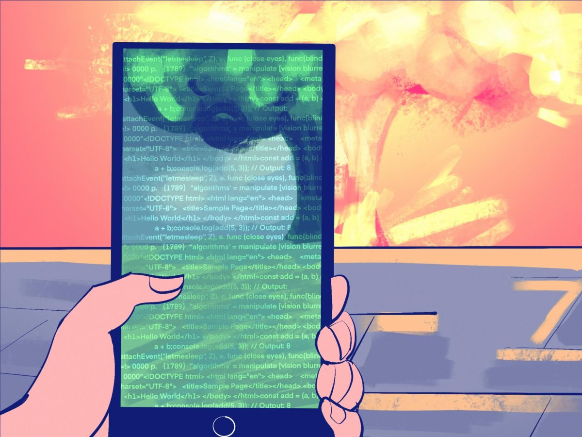 Technology manipulates people’s news
feed in order to encourage viewership.