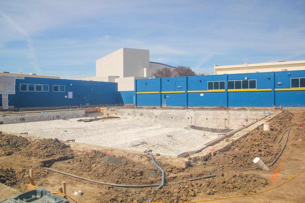 Students and athletes are unable to use the SCHS pool due to the major construction taking place to improve its features.